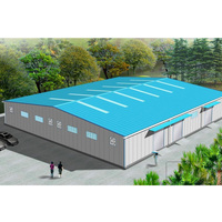 Abri de stockage préfabriqué en métal portable