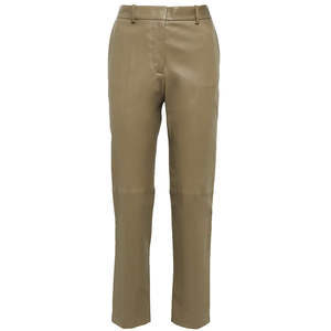 กางเกงหนังแฟชั่นผู้หญิงคุณภาพสูงสำหรับฤดูหนาว ดีไซน์เรียบหรู สไตล์ลำลอง เหมาะสำหรับใส่ในชีวิตประจำวัน กันน้ำ ระบายอากาศได้ดี - Product Image 1