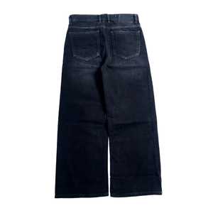 Pantalones Vaqueros de Mezclilla, Corte Recto, Pierna Ancha, Deslavados, Holgados, Pantalones Anchos al por Mayor, Pantalones Vaqueros Unisex de Mezclilla Extra Grandes - Product Image 4