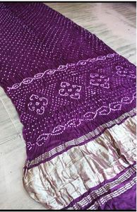 Sari de Seda Modal Hecho a Mano para Vestir de Noche, Casual, de Lujo, Elegante para Uso Diario, a Precio de Mayoreo por Proveedor - Product Image 2