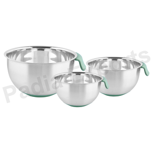 ชามตวงมะกอกสแตนเลสกันลื่นทำด้วยมือด้ามลวดที่เพรียวบางทนทานต่อการเกิดสนิมใช้กับเครื่องล้างจานที่ปลอดภัย - Product Image 2