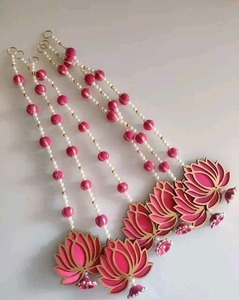 Chaîne de perles de lotus, tenture murale, décoration murale, décor à la maison, toile de fond de scène, décoration de festival et de fête, décoration de mariage - Product Image 3