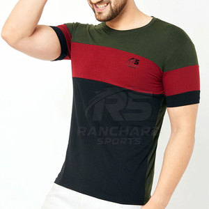 Camiseta de Algodón para Hombre, Suave y Transpirable, Informal, Camiseta Lisa con Cuello Redondo para Hombre, Comodidad Diaria - Product Image 2