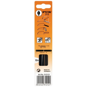 Lame de scie métallique simple face à 312 dents, longueur 150 mm, 32 dents par pouce, lot de 12 pièces/sur carte PUK pour l'artisanat - Product Image 3
