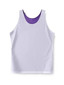 Maillots de basket-ball réversibles sublimés personnalisés de qualité en maille décontractée avec techniques lavées et patch de logo brodé - Product Image 4