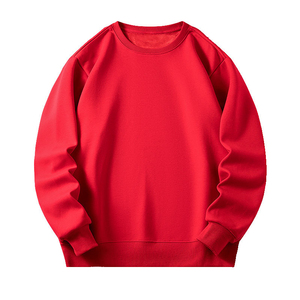 Ventas al por mayor 480gsm suave terciopelo cuello redondo Sudadera con capucha con logotipo personalizado impreso/bordado - Product Image 2