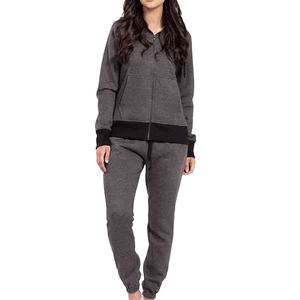 Survêtements de course et de jogging respirants de haute qualité pour femmes, vente en gros, sweat-shirt à capuche en molleton de coton de bonne qualité - Product Image 1