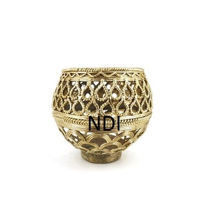Royal Design Handmade Decorative Metal Wire Pencil <b>Pen</b> Stand With <b>Gold</b> Plated Finishing Metal Wire <b>Pen</b> Pencil Holder - Product Image 1