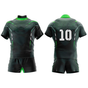 Maillots de rugby en gros pas chers, vêtements de sport d'équipe personnalisés, impression par sublimation, uniformes de rugby respirants, style personnalisé, uniforme OEM - Product Image 6