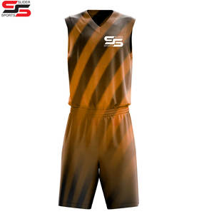 Jersey de baloncesto y conjuntos cortos para ropa deportiva transpirable Unisex Kits de uniformes de baloncesto Trajes de entrenamiento - Product Image 3