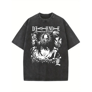 Camiseta de Ocio para Hombre KW MODA, Camiseta para Primavera/Verano, Modelo Estándar Estampado de un Solo Color KWDM01-527b, Hecho en China - Product Image 1