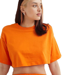 Camisetas cortas holgadas para mujer, blusas a la venta con precios económicos hechas por Sportar internacional - Product Image 1