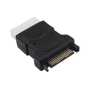 15Pin SATA Male to 4 Pin IDE Male Adapter Connector Apply to Connector for Hard Drives