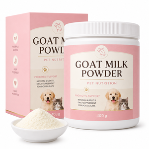 <span class=keywords><strong>Lait</strong></span> en poudre pour animaux <span class=keywords><strong>de</strong></span> compagnie à marque privée, substitut <span class=keywords><strong>de</strong></span> <span class=keywords><strong>lait</strong></span> pour chiots et chatons, soutien digestif, prébiotiques, fructo-oligosaccharides, personnalisé - Product Image 1