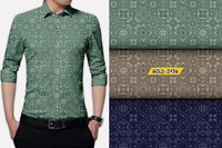 2025 dernière chemise en flanelle légère 100% coton pour hommes tissu tissé à carreaux teint en fil avec techniques non tissées