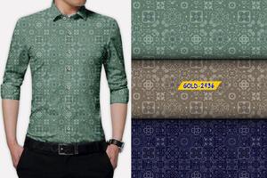 2025 dernière chemise en flanelle légère 100% coton pour hommes tissu tissé à carreaux teint en fil avec techniques non tissées - Product Image 4