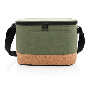 Borsa da esterno promozionale bicolore e frigo con dettaglio in sughero Chic e pratico Set per stili di vita attivi - Product Image 3