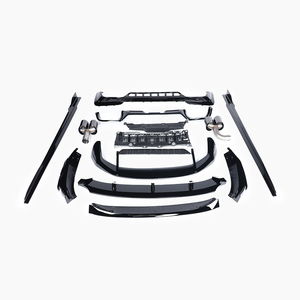 Kit Carrozzeria Completo Stile M Sport in ABS Nero Lucido con Labbro Anteriore, Minigonne Laterali e Diffusore Posteriore per <span class=keywords><strong>BMW</strong></span> <span class=keywords><strong>X3</strong></span> <span class=keywords><strong>G01</strong></span> 2018-2020 - Product Image 1