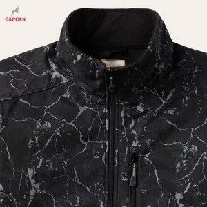 Latest Design Best Selling Softshell Winter Jacket for Adult Men Lightweight Eco-Friendly <b>Windproof</b> Breathable Front Logo - Product Image 4