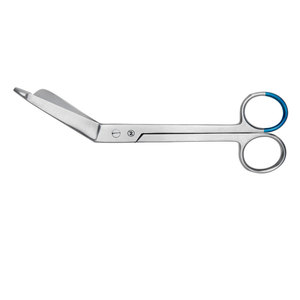 Ciseaux à pansements manuels réutilisables de qualité supérieure pour fabricants OEM - 100 % acier inoxydable, certifiés CE, instruments chirurgicaux durables - Product Image 1