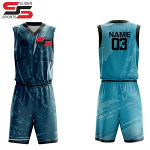 Reversible Mesh <b>Basketball</b> Jersey Uniform Wholesale Blank Team <b>Basketball</b> Uniform Feature Quick Dry Oem Service - Product Image 5