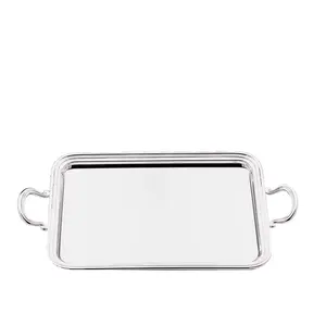 Exclusiva Bandeja de Servicio Multifuncional Hecha a Mano con Incrustaciones de Turquesa y Oro, Artesanía de Lujo con Incrustaciones de Amatista Dorada, Estilo Costero - Product Image 2