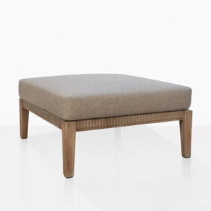 Chaise simple ottoman en bois récupéré Antareja avec un design géométrique unique pour l'intérieur ou l'extérieur pour hôtels, villas, parcs - Product Image 2