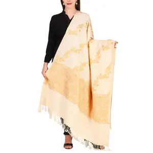 Wholesale 2024 Fashion Pashmina Shawl Womens Wool Large Size Cashmere Ladies Shawls With Customize Design
