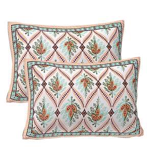 Drap de lit double king size imprimé floral marron avec 2 taies d'oreiller, ensemble de 3/4/6 pièces, drap plat avec rembourrage en coton - Product Image 3