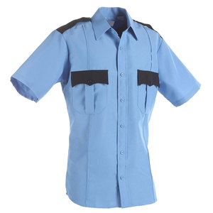 Op Maat Gemaakte Polyester Tweekleurige S/S Shirt & Pro Vector Broek Bewaker Uniformen - Product Image 3