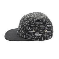 Topi bordir 3D kualitas tinggi kustom Snapback 5 Panel topi olahraga pinggiran datar Hip-hop gaya kain pas