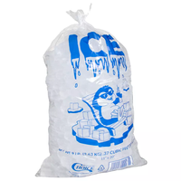 Sacs à glaçons de haute qualité au prix le plus bas Sacs en plastique recyclables de 10 livres Sacs à glaçons en matériau PE transparent Sacs à glaçons Congélateur Keeper Vietnam
