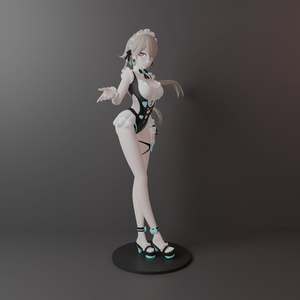 Gran oferta, figura de acción de Anime de resina 3D, figuras de animales bonitas para niñas, fabricación coleccionable hecha a mano - Product Image 1