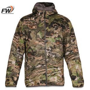 Chaqueta cortavientos impermeable personalizada, deportiva, táctica, de invierno, para caza, con sublimación de camuflaje. - Product Image 1