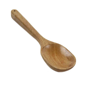 Cuillère de cuisine classique en bois fantaisie, ustensiles de cuisine, outils de service du riz pour restaurant, cuisine à domicile, vaisselle, fabrication indienne - Product Image 1