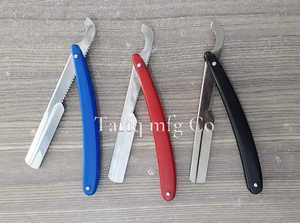 Rasoir droit en acier inoxydable de haute qualité pour le rasage et les outils de barbier, fonctionnement facile, couleur personnalisée - Product Image 6