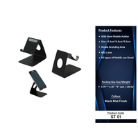 Support de téléphone portable universel réglable personnalisé pour une utilisation sur bureau intérieur/extérieur, idéal pour les cadeaux personnels, d'entreprise ou événementiels