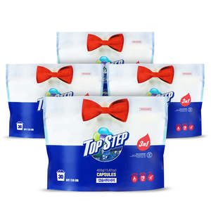 Detergente para Ropa en Cápsulas Triple Concentrado, Concentración Superior al 80% (Incluido), 30 Unidades - Product Image 1