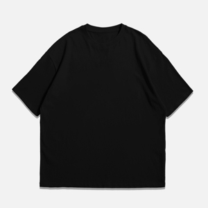 Wholesale Drop Shoulder 100% Cotton Blank Custom T Shirt Vintage Boxy Oversized Streetwear Screen Printing Sports Men's T-Shirts - Product Image 4