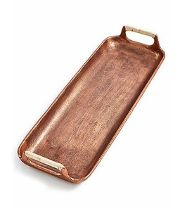 Plateaux de service métalliques élégants et de haute qualité 2026 pour ustensiles de cuisine, vaisselle et articles de bar, finition polie de haute qualité, exportés d'Inde - Product Image 6