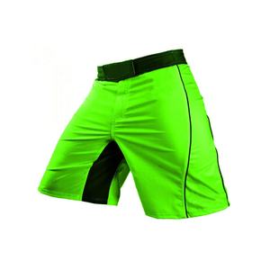 MMA Fight Shorts Pour Hommes Femmes Taille Moyenne Confortable Longueur Genou Solide Motif 100% Polyester Avec Logo Personnalisable - Product Image 4