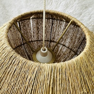 ¡Nuevo diseño 2024! Decoración del hogar candelabros vintage de yute y luz colgante interior y exterior. El precio más barato al por mayor - Product Image 3