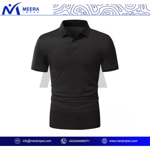 เสื้อเชิ้ตผู้ชายคลาสสิก ผ้าถักคุณภาพพรีเมียม 100% คอตตอน สวมใส่สบาย แห้งเร็ว ดีไซน์ทันสมัย แขนสั้น เหมาะสำหรับเล่นกีฬา - Product Image 2