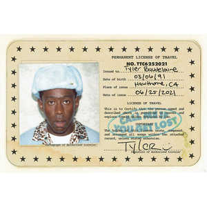 Póster con Diseño de la Portada del Álbum Call Me if You Get Lost de Tyler, the Creator - Product Image 1