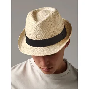 Custom Festival <b>Trilby</b> <b>Hat</b> for Promotional Merchandising for Events & Corporate Branding - Product Image 1