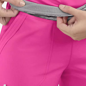 Pantalons de travail pour femmes les plus vendus - Tissu doux de haute qualité, couleur personnalisable, logo, fusion sans couture, service OEM pour usage hospitalier - Product Image 6