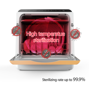 <span class=keywords><strong>Lave</strong></span>-<span class=keywords><strong>vaisselle</strong></span> électrique compact de comptoir <span class=keywords><strong>pour</strong></span> cuisine, capacité 3 services, construction en plastique, usage hôtelier, sans raccordement à l'eau - Product Image 6