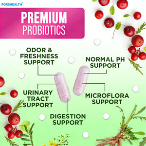 Probiotiques OEM pour enfants, capsules biologiques, équilibre du pH, prébiotiques, canneberge, D-mannose, soutient la santé vaginale, digestive et urinaire - Product Image 2