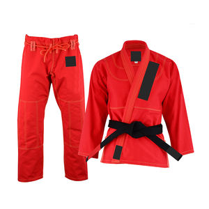 Venta al por mayor llano Bjj Jiu Jitsu Gi uniforme hecho en Pakistán Jiu Jitsu Gi uniforme de alta calidad Bjj Gi uniforme - Product Image 1