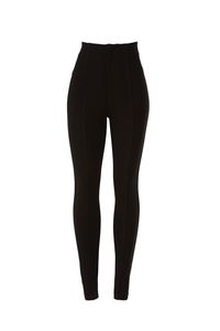 Thick High Waist Viscose/Polyester Plaid Yoga Pants <b>Pockets</b> Tummy Control Four-Way Stretch Breathable Workout Yoga <b>Leggings</b> - Product Image 3